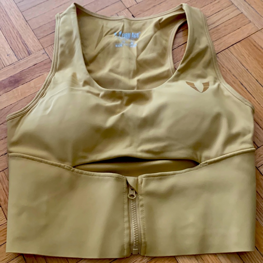 Firm abs sports bra / top